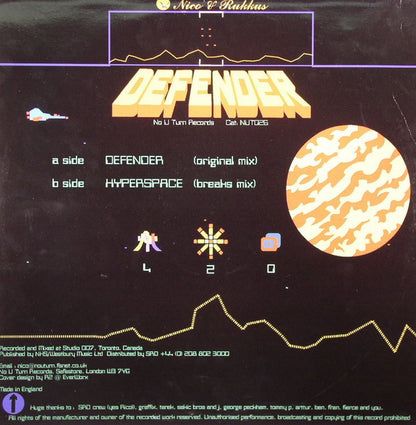 Nico (4) & Rukkus : Defender (12")