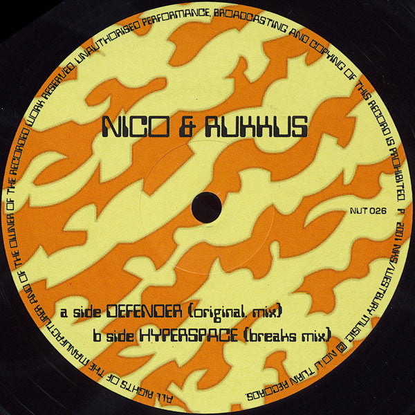 Nico (4) & Rukkus : Defender (12")