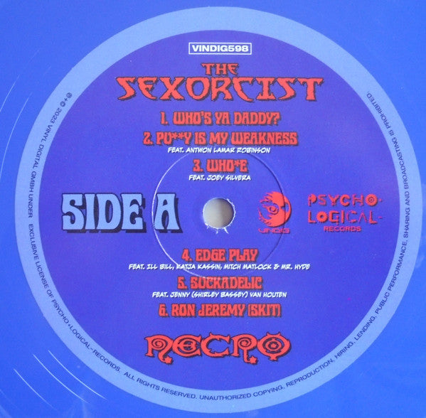 Necro : The Sexorcist (2xLP, Album, Ltd, RE, Pur)