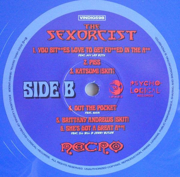 Necro : The Sexorcist (2xLP, Album, Ltd, RE, Pur)