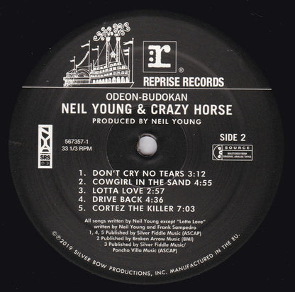 Neil Young With Crazy Horse : Odeon - Budokan (LP, Album)
