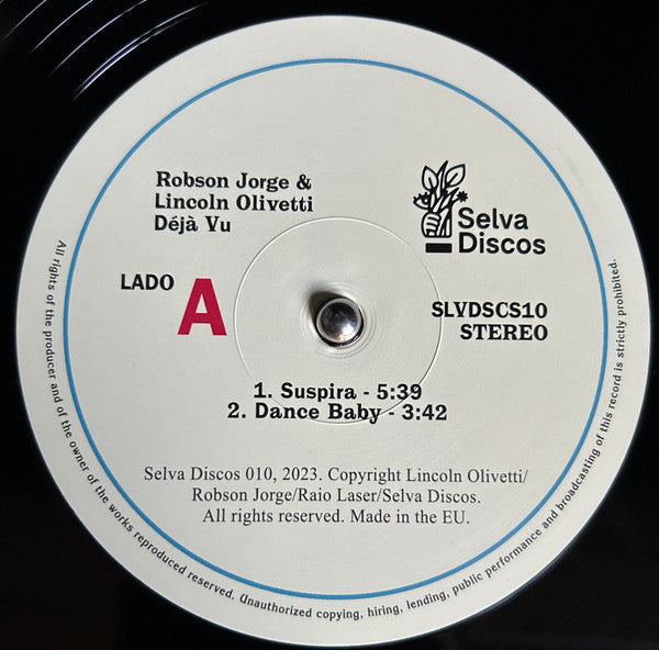 Lincoln Olivetti & Robson Jorge : Déjà Vu (LP, MiniAlbum)