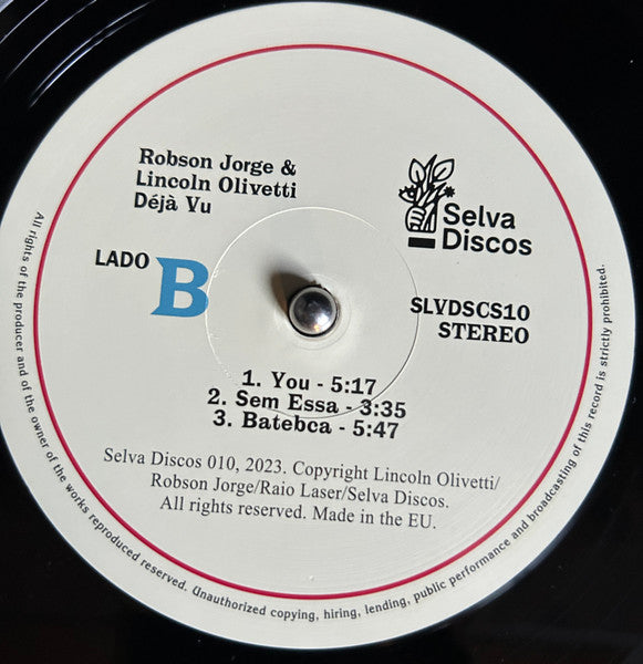 Lincoln Olivetti & Robson Jorge : Déjà Vu (LP, MiniAlbum)