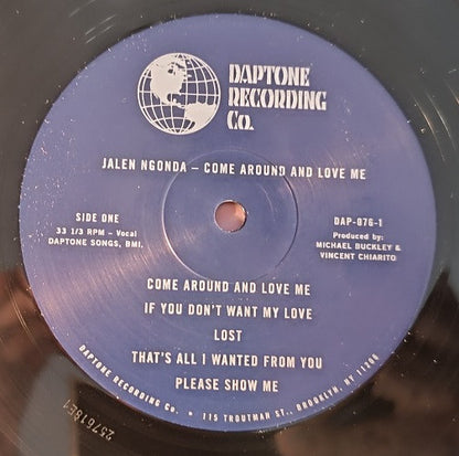 Jalen Ngonda* : Come Around And Love Me (LP, Album, Mono)