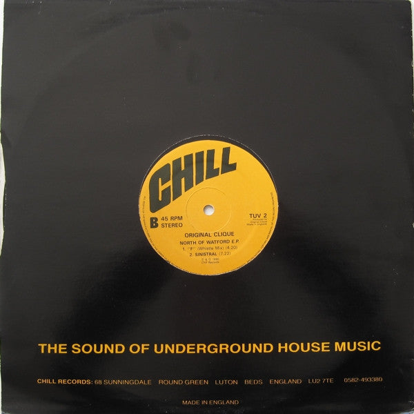 Original Clique : North Of Watford E.P. (12", EP)