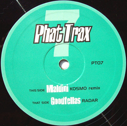 Jason Maldini / Goodfellas (17) : Kosmo (Remix) / Radar (12")