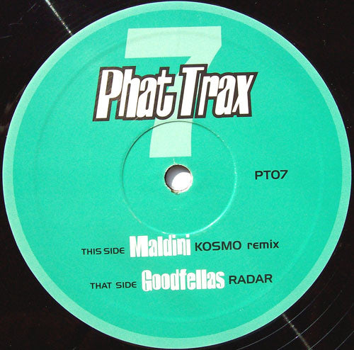 Jason Maldini / Goodfellas (17) : Kosmo (Remix) / Radar (12")