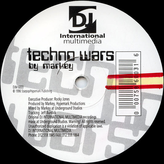 Markey : Feedback / Techno Wars (12")