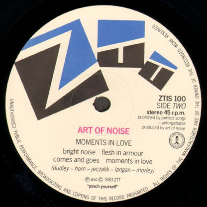 The Art Of Noise : Art Of Noise (12", EP, RE)