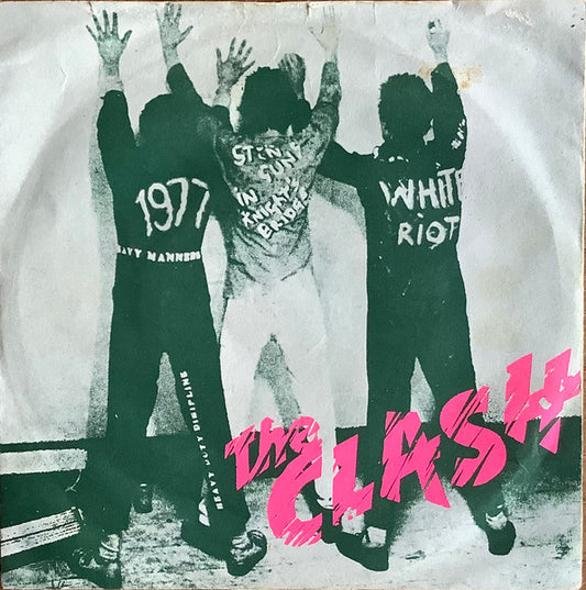The Clash : White Riot (7", Single, Squ)