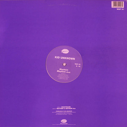 Kid Unknown : Nightmare (12")