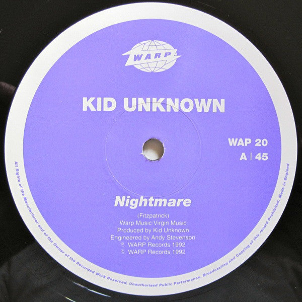 Kid Unknown : Nightmare (12")