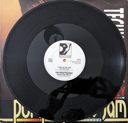 Technotronic Featuring Felly : Pump Up The Jam (12", Single)