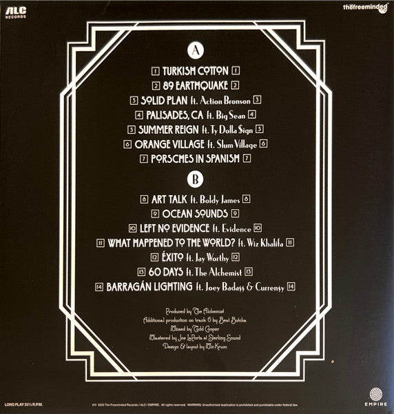 Larry June And  Alchemist : The Great Escape  (LP, Album, Gat)