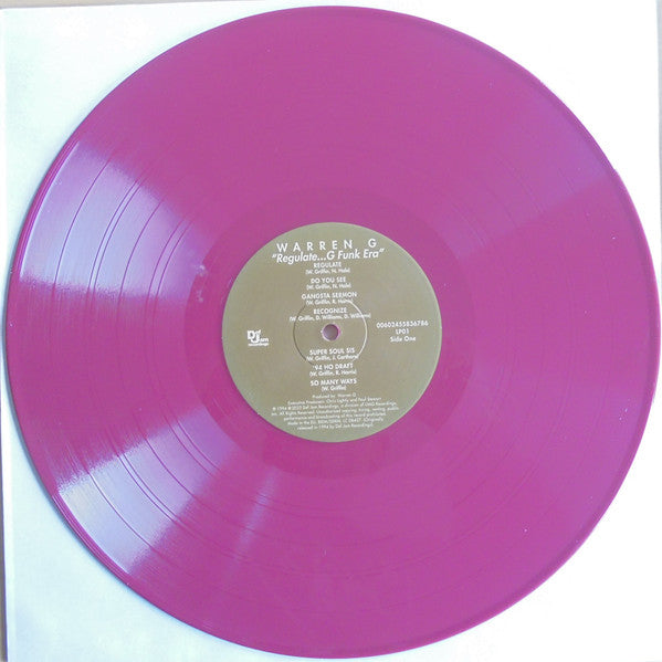 Warren G : Regulate... G Funk Era (LP, Album + 12" + RE, Fru)