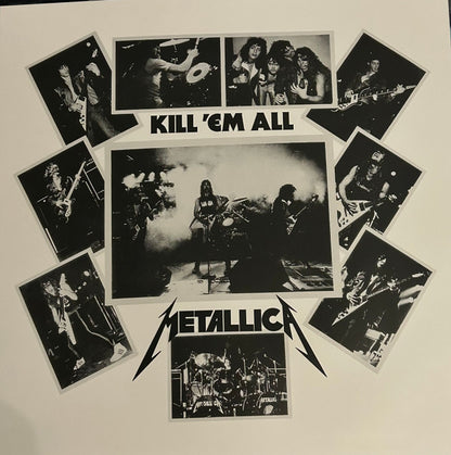 Metallica : Kill 'Em All (LP, Album, Ltd, RE, RM, RP, Red)