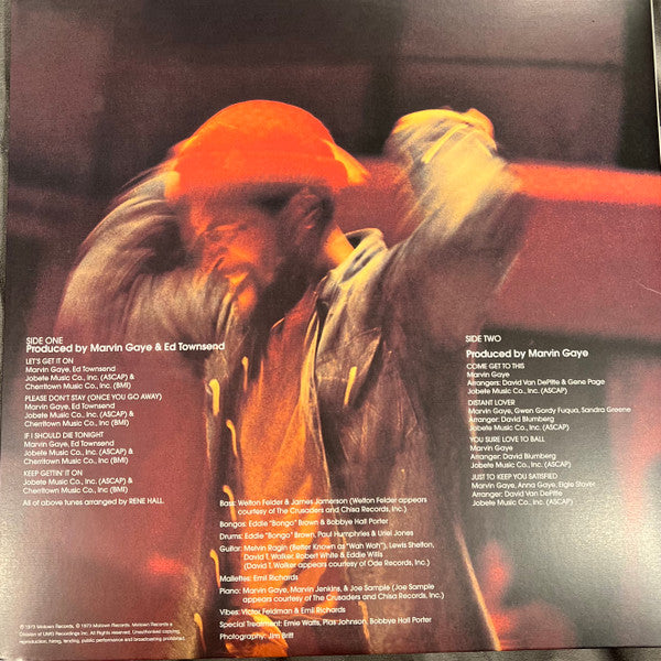 Marvin Gaye : Let's Get It On  (LP, Album, Ltd, RE, Red)