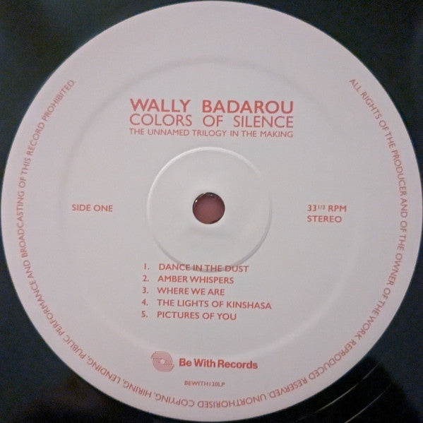 Wally Badarou : Colors Of Silence  (LP, Album, RE)