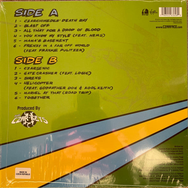 Czarface : Czartificial Intelligence  (LP, Album, Ltd, Gre)