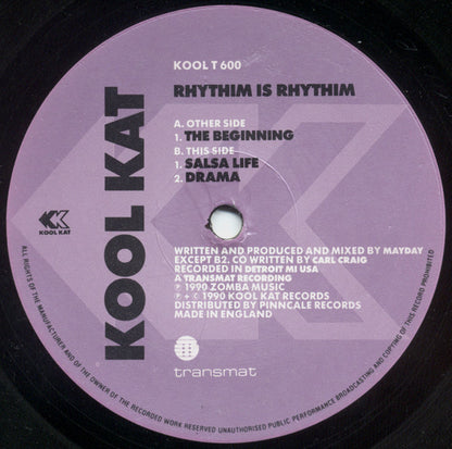 Rhythim Is Rhythim : The Beginning (12")