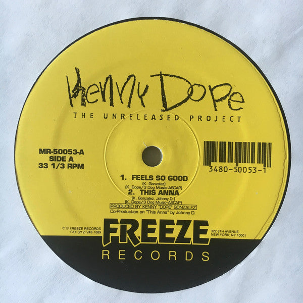 Kenny Dope* : The Unreleased Project (12")