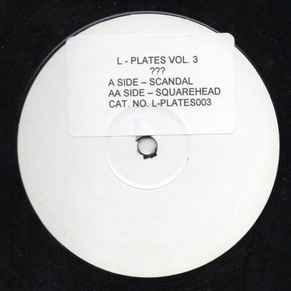 Digital : L Plates Volume 3 (12", W/Lbl)