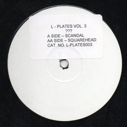 Digital : L Plates Volume 3 (12", W/Lbl)