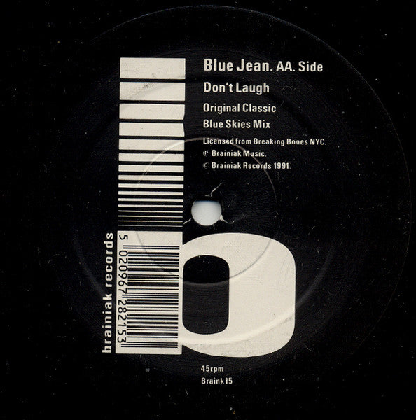 Blue Jean* : Don't Laugh (12")