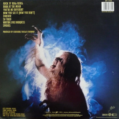 Ozzy Osbourne : Bark At The Moon (LP, Album, RE)
