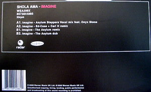 Shola Ama : Imagine (The Garage Remixes) (12")