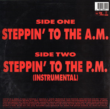 3rd Bass : Steppin' To The A.M. (12")