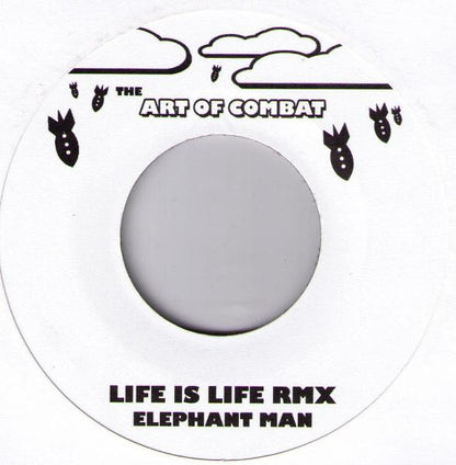 Elephant Man / Cobra*, Macka Diamond, Capleton & Mr. Vegas : Life Is Life Rmx / Vanilli King Rmx (7", Unofficial)