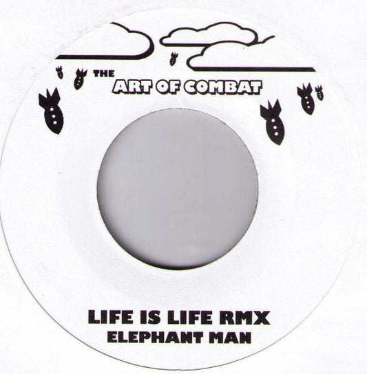 Elephant Man / Cobra*, Macka Diamond, Capleton & Mr. Vegas : Life Is Life Rmx / Vanilli King Rmx (7", Unofficial)
