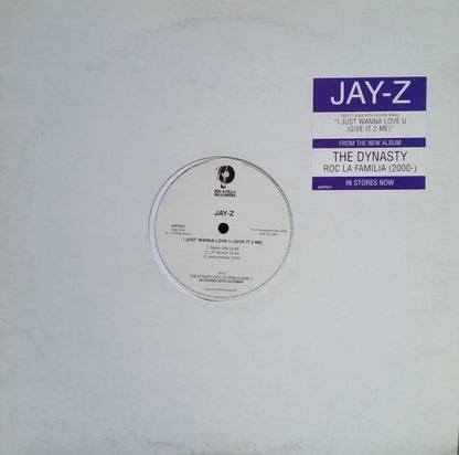 Jay-Z : I Just Wanna Love U (Give It 2 Me) / Parking Lot Pimpin' (12", Single, Promo)