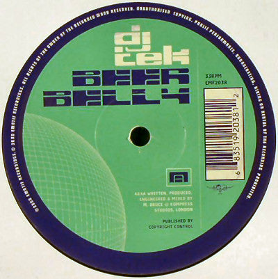 Tek (7) : Beer Belly / Gate Way (12")