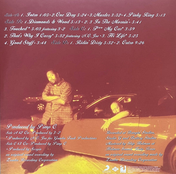 UGK : Ridin' Dirty (2xLP, Album, RE, Cle)