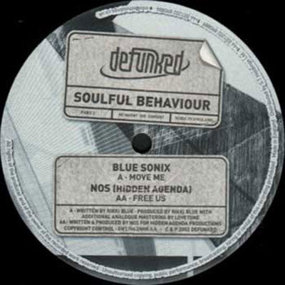 Blue Sonix / NOS : Soulful Behaviour Part 2 (12")