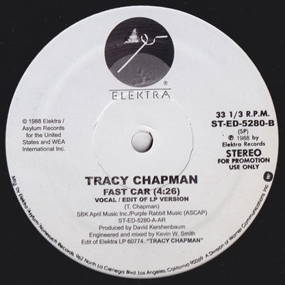 Tracy Chapman : Fast Car (12", Unofficial)
