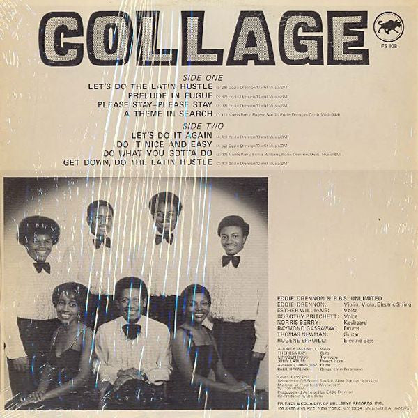 Eddie Drennon & The B.B.S. Unlimited : Collage (LP, Album, Pit)