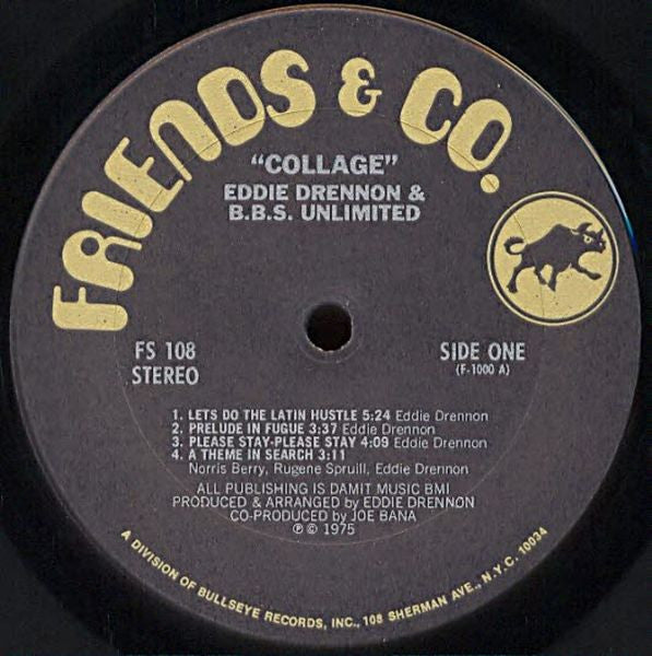 Eddie Drennon & The B.B.S. Unlimited : Collage (LP, Album, Pit)