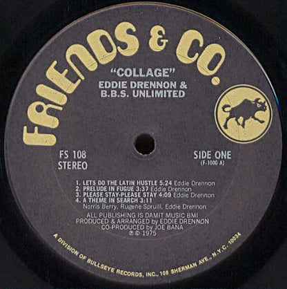 Eddie Drennon & The B.B.S. Unlimited : Collage (LP, Album, Pit)