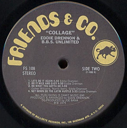 Eddie Drennon & The B.B.S. Unlimited : Collage (LP, Album, Pit)