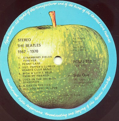 The Beatles : 1967-1970 (2xLP, Comp)