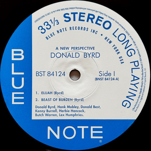 Donald Byrd : A New Perspective (LP, Album, RE, 180)