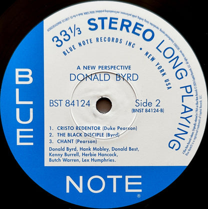 Donald Byrd : A New Perspective (LP, Album, RE, 180)