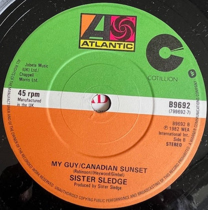 Sister Sledge : We Are Family (1984 Remix By Bernard Edwards) (7", Single, Sol)