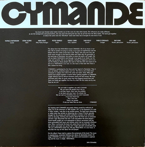 Cymande : Cymande (LP, Album, RE, RM)