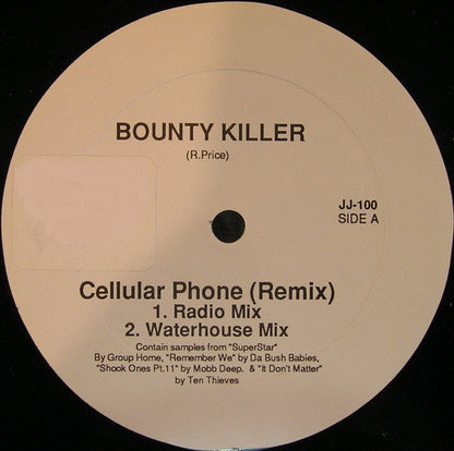 Bounty Killer : Cellular Phone (Remix) (12")