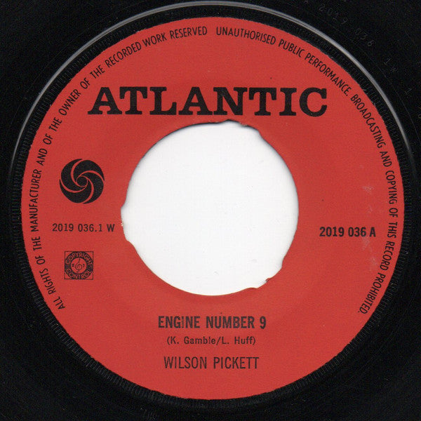 Wilson Pickett : Engine Number 9 (7")