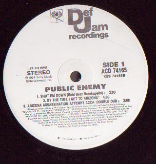 Public Enemy : Shut Em Down (12")
